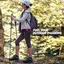 R CORD Womens Waterproof Hiking Boots Ankle Hiking Boots for Women Durable Hiking Shoes for Outdoors Black Size 7