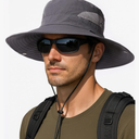 Pack Of 2, FURTALK Men's Bucket Sun Hat UPF 80+ Wide Brim Hiking Fishing Beach Outdoor Hats 