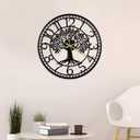 Big Wall Clock - Wall Clocks for Living Room Decor, Quiet and No Ticking Suitable for Wall Decor, Living Room Decoration, Kitchen Decoration