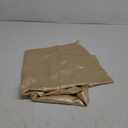 TURSTIN 1 Pack Champagne Satin Tablecloth 102 x 58 Inch Overlay Satin Table Cover Rectangle Bright Silk Tablecloth Smooth Fabric Table Decoration for Wedding Banquet Party Events