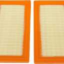 0J8478S Air Filter for Gene-rac V-Twin 990cc 999cc Engines 14-20 KW Post 2013 Evolution Series - 2 Pieces
