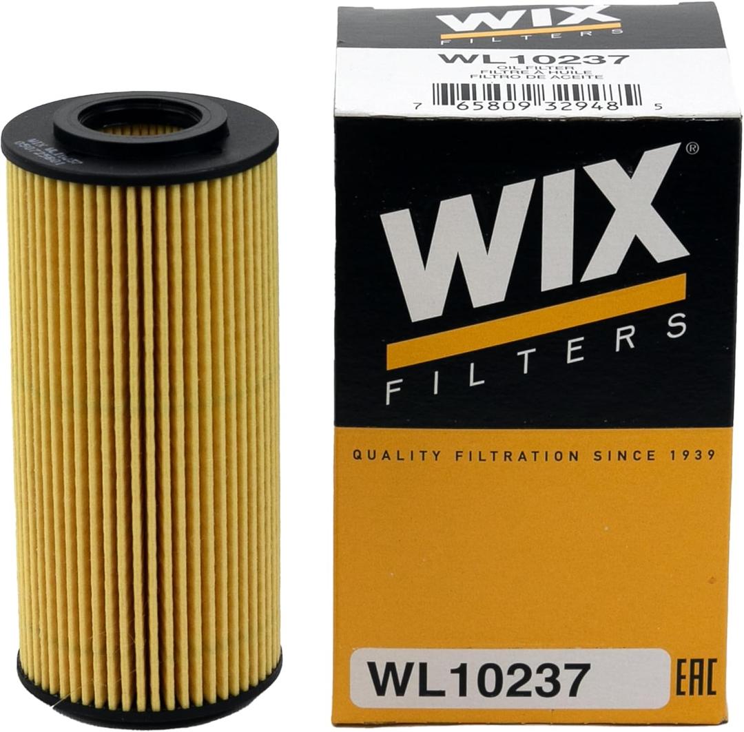 WIX WL10237 Oil Filter Replacement, Built for Synthetic and High Mileage Oil - Compatible With Genesis G80, G90 (17-18)