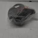 Oversized Bike Seat for Men & Women Comfort, Extra Wide Bicycle Seat Cushion, Comfortable Wing Padded, Large Replacement Saddle for Peloton, Stationary Exercise Bike, Ebike, Cruiser, City Bike (Black)