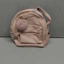 IHAYNER Mini Backpack Purse for Girls Teens Women Purses PU Leather Pom Backpack Shoulder Bag with Charm Tassel (Pink)