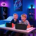 JOYLINK Carrying Case for Nintendo Switch 2, Protective Hard Shell Portable Travel Case for Switch 2(Dual EVA), with Joystick Protection, Game Cards Slots & Zipper Mesh Pocket for Console Accessories (Black)