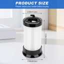 DCF-4 DCF-18 Replacement Filter for EUREKA Powerline Maxima LightSpeed & LightForce 4700-4770 Series High Performance HP5555 & 5500 Series part # 63073, 62132-4 Pack