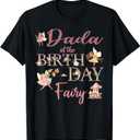 Dada of The Birthday Fairy First Birthday Family Matching T-Shirt S