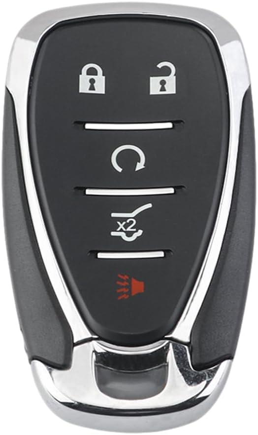 Key Fob Cover Shell Case Replacement 5 Buttons Key Fob Remote Control Shell Case - Compatible for Chevrolet Equinox 2018-2021 for Chevrolet Blazer 2019-2020 - Replace Part M3N-40821302 HYQ4AA