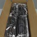 VTRIN 10 Tier Shoe Rack Tall Large Capacity 50 Pair Wide Shoe Organizer with Two Hooks Sturdy Metal Shoe Shelf for Entryway, Closet, Bedroom (Black)