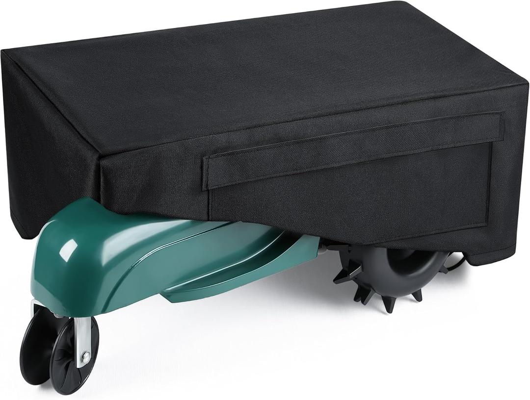 Travel Sprinkler Cover Compatible with Orbit 58322 Traveling Sprinkler, Waterproof Cover D600 Oxford Fabric, Dustproof, UV Protection with Elastic Rope and Side Pouch Full Protection