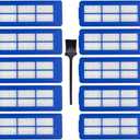 Neutop Replacement Filters Compatible with eufy Robovac 11S Max, 15C Max, G30, G30 Edge/Hybrid/Verge, G10, G20, Robot Vacuums Accessories with Cleaning Brush