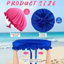 4 Pcs UV Protection Tanning Face Cover Bonnet Cap Set Tanning Mask and Hair Cap Protective Bonnet for Women