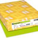 Neenah Astrobrights Premium Color Paper, 24 lb, 8.5 x 11 Inches, 500 Sheets, Terra Green (22581)