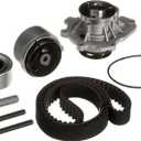 Gates TCKWP338 PowerGrip Premium Timing Belt Component Kit with Water Pump