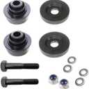 Motor Mount Kit for T600, W900 Replaces K066423, K066406 CLAMPGUY Compatible for Peterbilt Kenworth Motor Mount KIT K066-406(T300/600/800, W900 & 340)(Rubber)