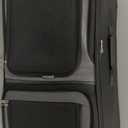 U.S. Traveler New Yorker Lightweight Expandable Rolling Luggage, Black, 4-Piece Set