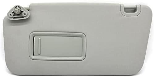 Ezzy Auto Gray Left Driver Side Sun Visor for 2009-2013 Forester