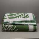 wikiwiki Outdoor Rug, 4x6ft Waterproof Reversible Mat Indoor Outdoor Rugs Carpet, Small Area Rug Plastic Straw Rug for Patio Deck Balcony Pool RV Camping Beach Picnic, Green, Rugscape Series