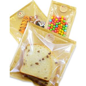 30PCS Paper Bakery Bags,(3 Size Mix) Kraft Bread Bag with Window,BPA-Free,Heat Sealable Grease Resistant with Label Seal Stickers,for Cookie/Pasty/Snacks/Sandwich Storage(5.1x7.5/7.1x7.5/8.3x9.8Inch)