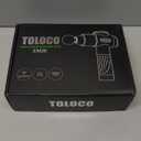 TOLOCO Massage Gun, Deep Tissue Back Massage for Athletes for Pain Relief, Percussion Massager with 10 Massages Heads & Silent Brushless Motor, Valentines Day Gifts for Him Her, Black