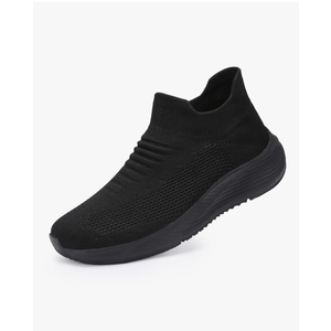 SHULOOK Womens Slip on Walking Shoes Comfort Lightweight Breathable Sock Shoe Non-Slip Mesh Casual Fashion Tennis Running Sneakers, Size:7.5