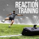 RXTR PRO Coach Soccer Training System - Smart Reaction Light & Soccer Rebound Board with Real-Time Scoring, 17 Pre-Programmed Drills, App-Free Training for All Skill Levels, 36.6in 12.4in 8.3in