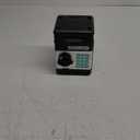 Piggy Bank Electronic Mini ATM for Kids Baby Toy, Safe Coin Banks Money Saving Box Password Code Lock for Children,Boys Girls Best Gift (Black)