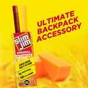3 x Slim Jim Beef 'N Cheese Smoked Meat Sticks, Original Flavor, 5g Protein Per Serving, Snack Size, Easter Basket Stuffer for Men, 0.9 oz. (10 Count) (EXP 04/10/26)
