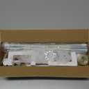 LANGXUN 12ft White Table Balloon Arch Kit, Balloon Arch Stand Frame for Birthday Party Wedding and Graduation Decorations, Christmas Decort Baby Shower Bachelor Party Supplies