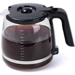Replacement Glass Carafe, 14 Cup Coffee Pot, Compatible with Cuisinart DCC-2200RC Coffee Maker Replacement Glass Carafe, 14 Cup Coffee Pot, Compatible with Cuisinart DCC-2200RC Coffee Maker
