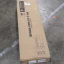 Rolanstar Bed Frame Twin Size with Charging Station and LED Lights, Upholstered Headboard with Storage Shelves, Heavy Duty Metal Slats, No Box Spring Need, Noise Free, Easy Assembly, Dark Grey