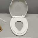 Garvee Toilet Seat, Elongated 19'' Potty Toddler Training Seat Toilet with Slow Close and Magnets for Adult and Child