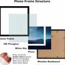 JCJMY 12x12 Picture Frame Set of 2 Black with 10x10 Mat for 30 x 30cm Diamond Art Painting, Display Photo 12 x 12 Without Mat, Wall Hanging Large Frame with Plexiglass, 2 Pack