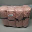 8 Packs Jumbo Chunky Chenille Yarn - 2040g(72oz) 245 Yards (224m) Bulky Yarn - Chunky Yarn for Hand Knitting Blanket,Cushions, Pet Bed - Soft and Durable(Pink)