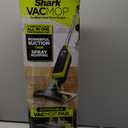 Shark VACMOP Cordless Hard Floor Vacuum Mop Includes 2 Disposable VACMOP Pads and a 12oz VACMOP Solution, Charcoal Gray, VM180
