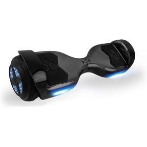Hover-1 Helix Electric Hoverboard | 7MPH Top Speed, 4 Mile Range, 6HR Full-Charge, Built-In Bluetooth Speaker, Rider Modes: Beginner to Expert (Black)