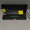 Bonsenkitchen Vacuum Sealer Machine | Compact Food Sealer for Kitchen Storage & Meal Prep | Multiple Modes | External Vacuum System | 5 Bags, Silver