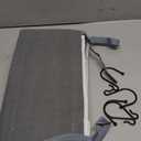 Bedside Caddy Hanging Storage Bag, Organizer Baskets with Pockets for Bunk Bed Accessories, Loft & Dorm Rooms Chair Bed Rails (Gray)