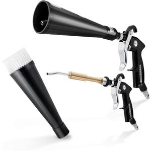 Tornado Car Cleaning Gun,Air Blow Gun Quickly Removes Surface Dirt and Dust,Works with Air Compressor