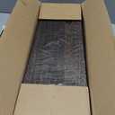 Fixwal Bathroom Floating Shelves Over Toilet, 15.8in Farmhouse Rustic Wood Shelves, Wall Decor for Bathroom, Living Room, Bedroom and Kitchen (3 Plus 1 Tier Dark Brown)