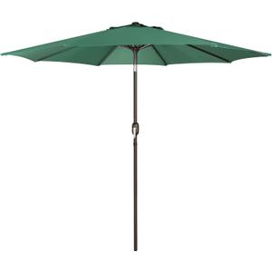 Blissun 9' Outdoor Patio Umbrella, Outdoor Table Umbrella, Yard Umbrella, Market Umbrella with 8 Sturdy Ribs, Push Button Tilt and Crank
