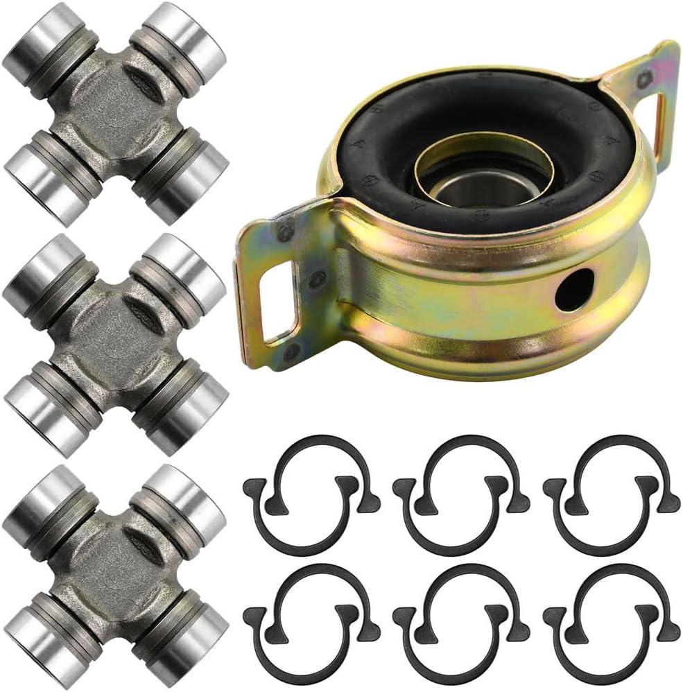 2WD Drive Shaft Center Support Bearing Fit for 1995-2004 Toyota Tacoma, 2000-2006 Toyota Tundra, 1993-1998 T100 Driveshaft Center Carrier Bearing