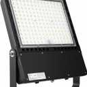 400W Outdoor LED Flood Light Fixture, 60,000LM(150LM/W), 5000K Daylight, 100-277V, IP66 Waterproof Lighting for Parking Lot, Warehouse, Playground, Stadium