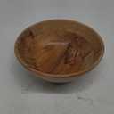 Samhita Acacia Wood Fruit Bowl for Fruits or Salads,Serving Dish Looks Absolute Beautiful With Your Kitchen (10" x 10" X 4")