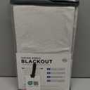 100% Blackout Shield Linen Blackout Curtains for Bedroom 96 Inches Long, Back Tab/Rod Pocket Living Room Drapes, Thermal Insulated Blackout Curtains 2 Panels Set, 50" W x 96" L, Beige