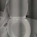Soft Close Toilet Seat Elongated and Lid for TOTO SS114#01, Cotton White, Mounting Hardware included