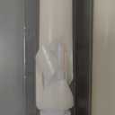 Homemory 2 Pcs Waxy Flameless Taper Candles with Remote, Flickering Battery Operated Taper Candle, Led Flameless Candlesticks Classic Tall Candles for Home, Wedding, Party, Ivory, 9.6 inches