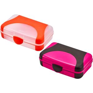 LockerMate by Bostitch Hard Pencil Case, Durable Plastic Pencil Box