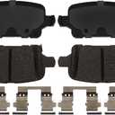ACDelco Gold 17D1857CH (19365984) Ceramic Rear Disc Brake Pad Set