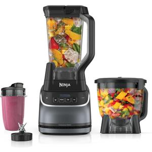 Ninja UltraCrush Pro Kitchen System, 1500W, 72oz Blender, Silver, BP401